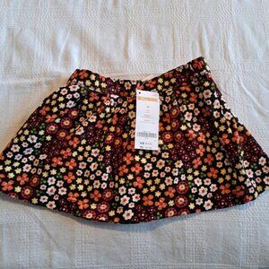 Gymboree girls size 2T Outlet Fall for Autumn corduroy skirt, New
